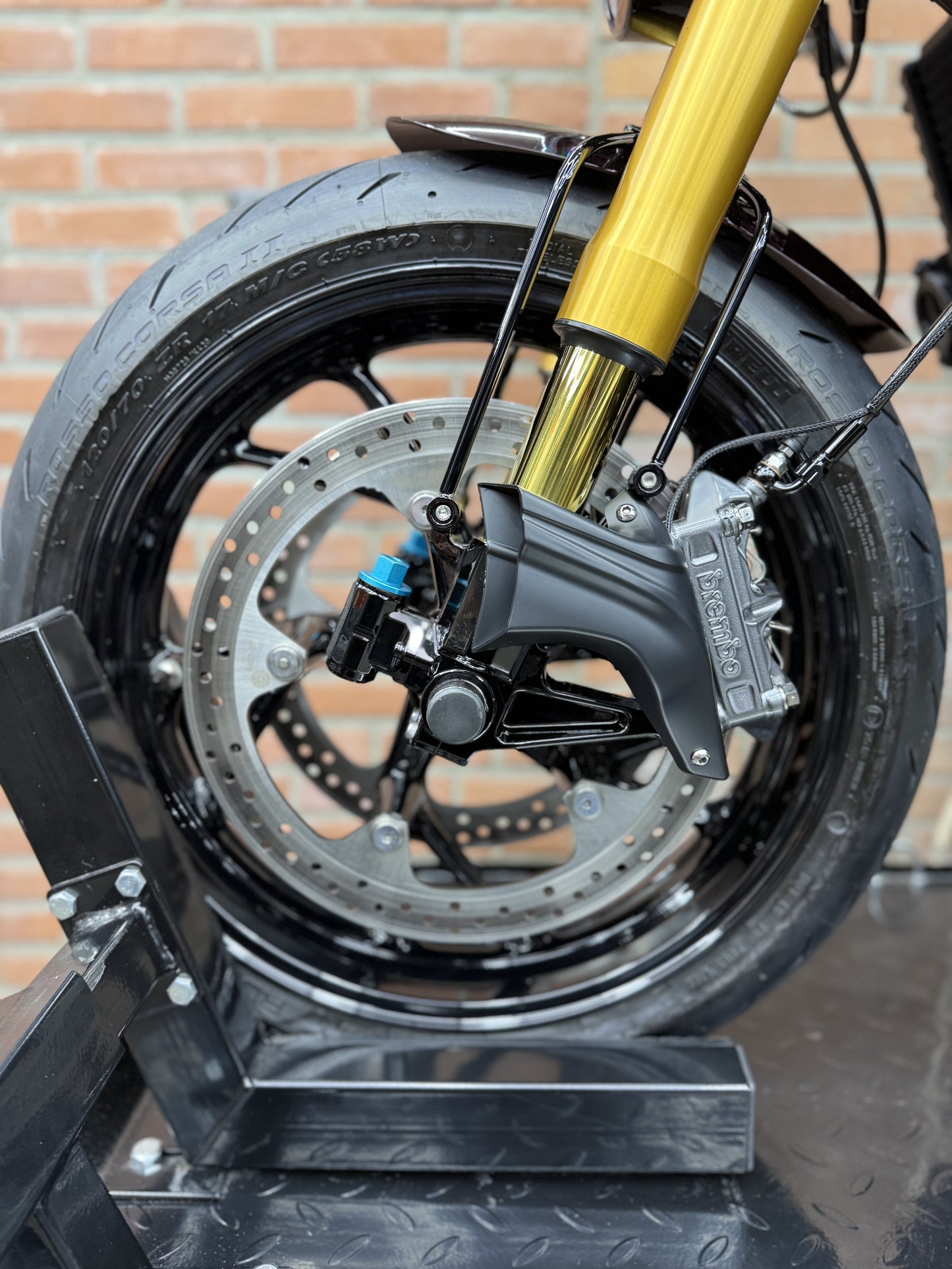 Brake cooling duct kit