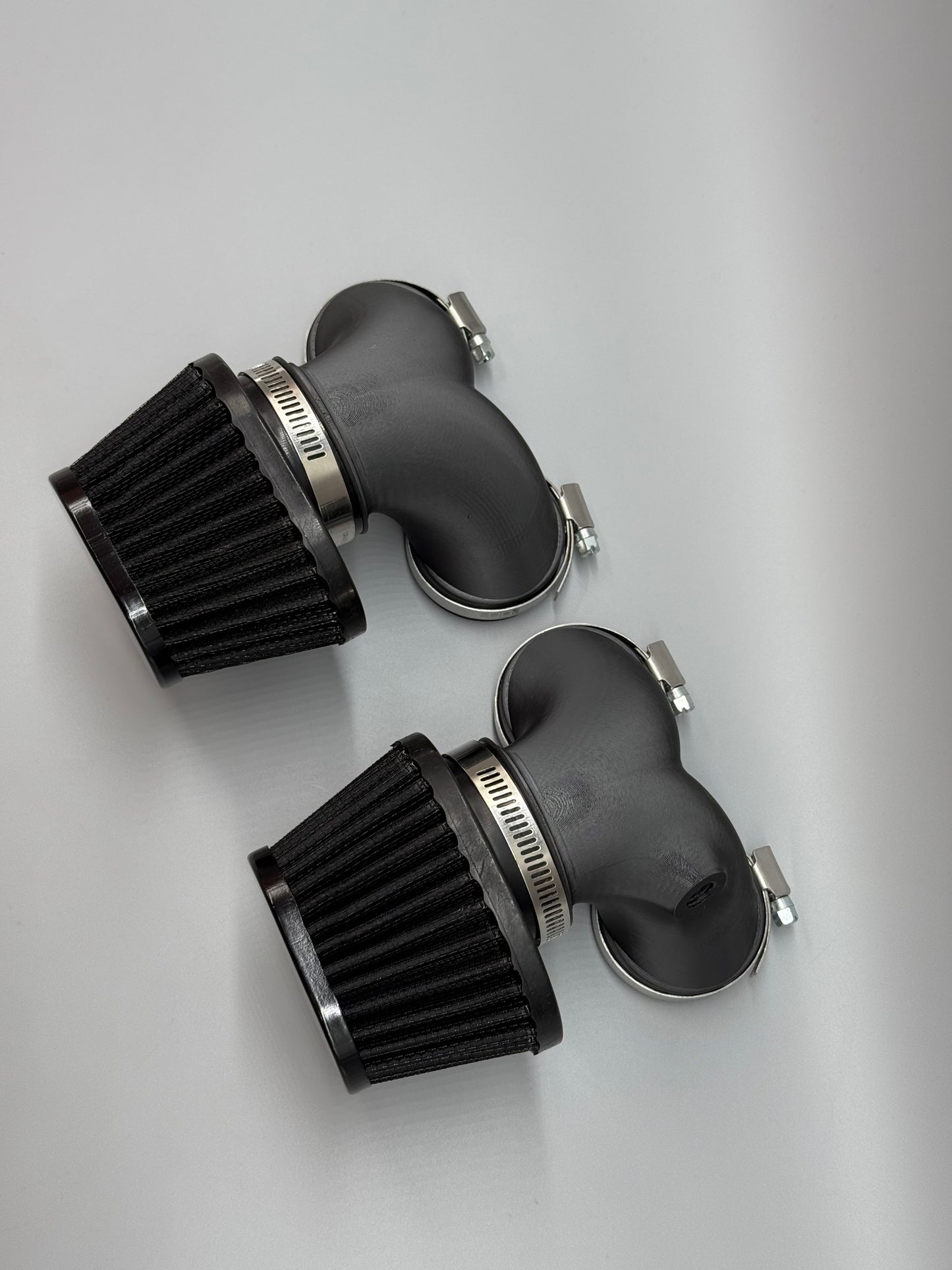 Air Intake Kit K1200 with Black Filters - CCR Custom Cafe Racer