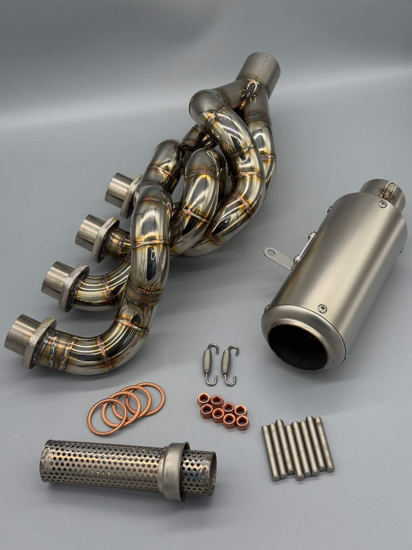 Raw 38mm exhaust