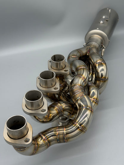 Raw 38mm exhaust