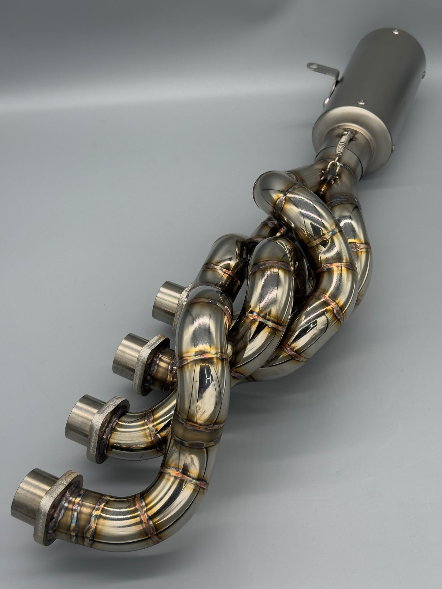 Raw 38mm exhaust