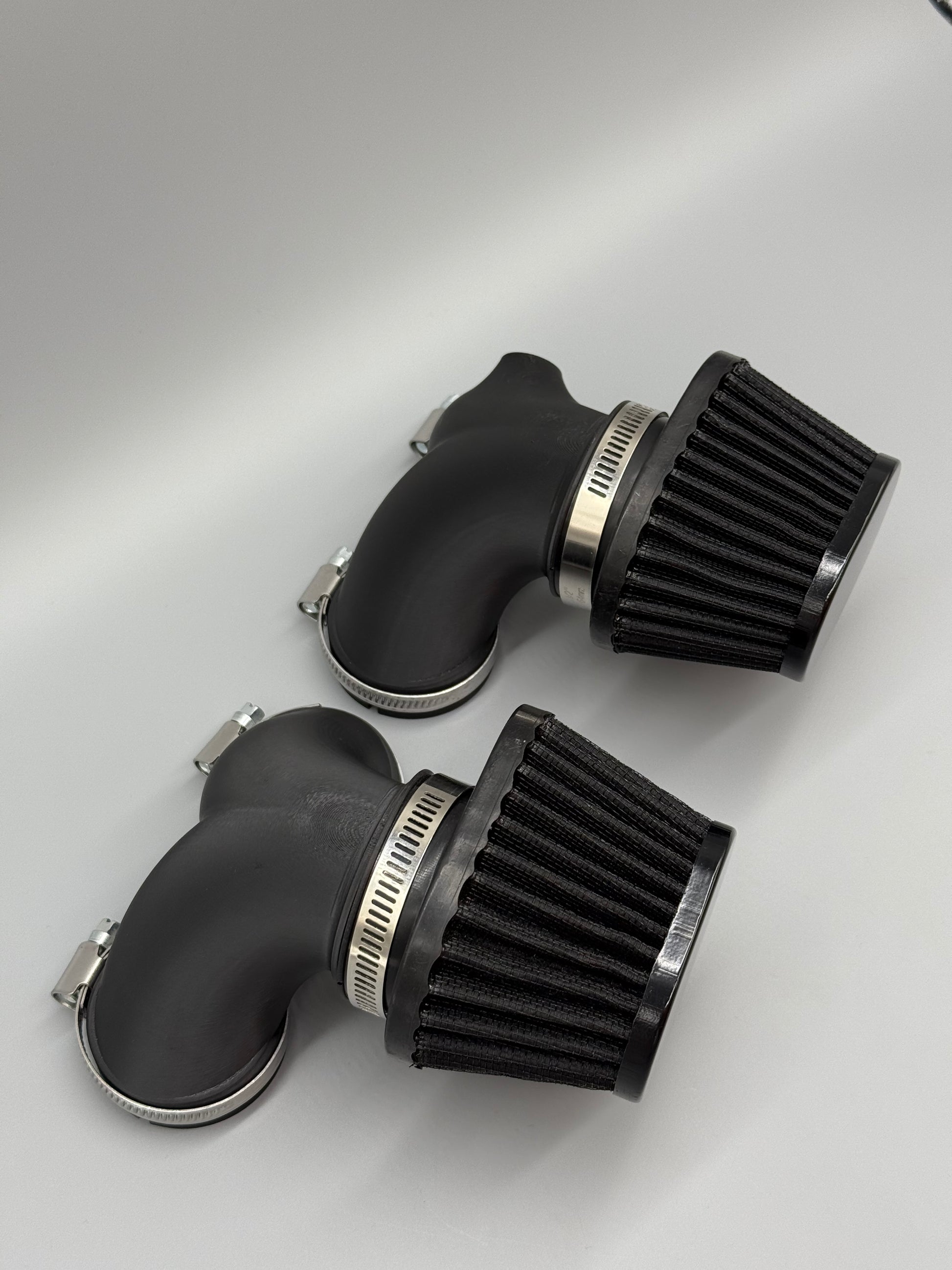 Air Intake Kit K1200 with Black Filters - CCR Custom Cafe Racer