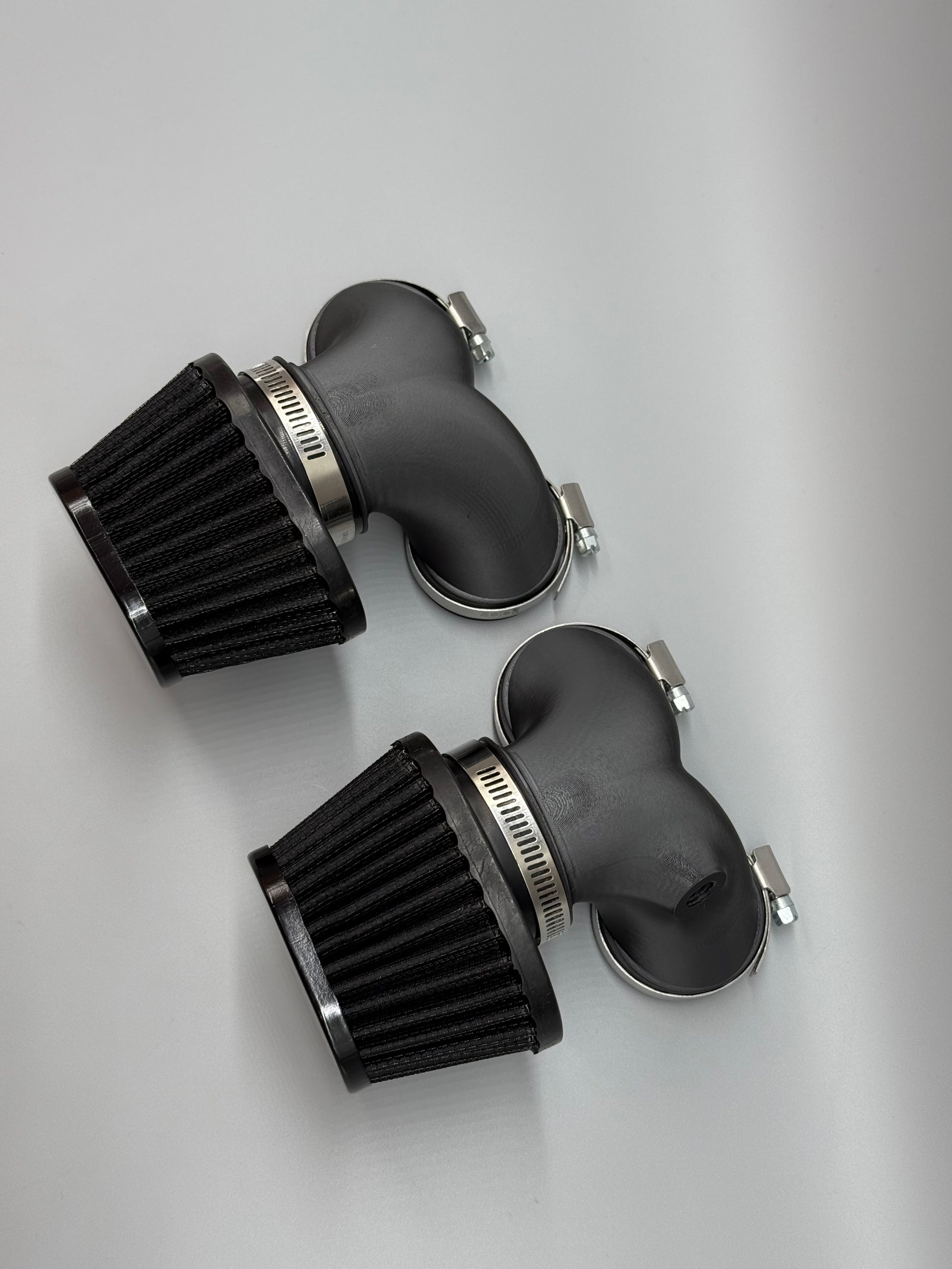Air Intake Kit K1200 with Black Filters - CCR Custom Cafe Racer