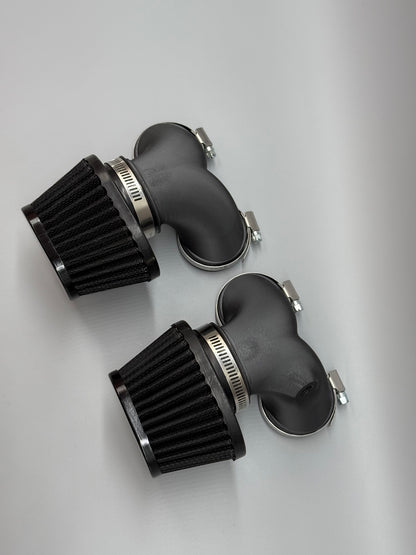 Air Intake Kit K1200 with Black Filters - CCR Custom Cafe Racer