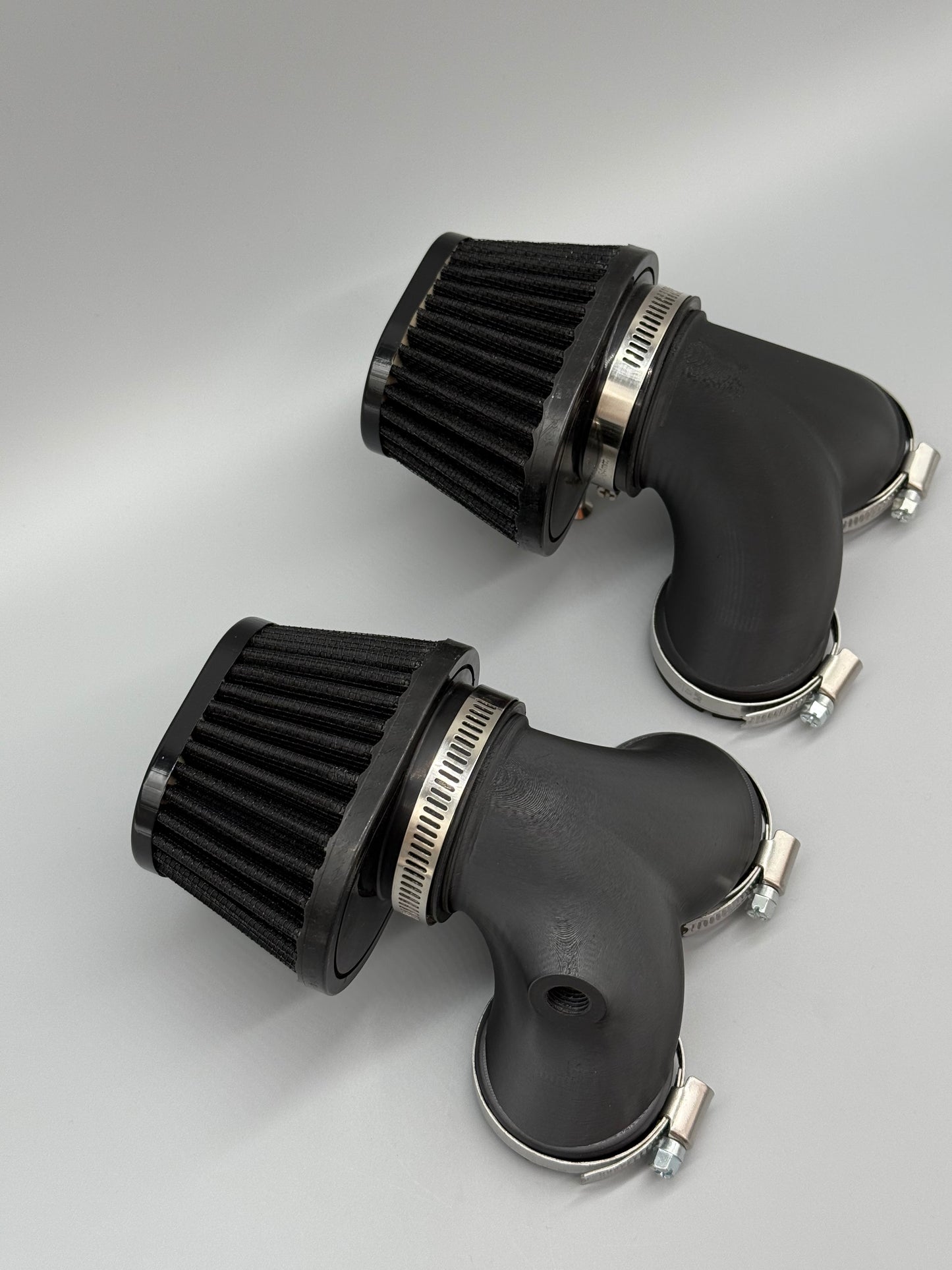 Air Intake Kit K1200 with Black Filters - CCR Custom Cafe Racer