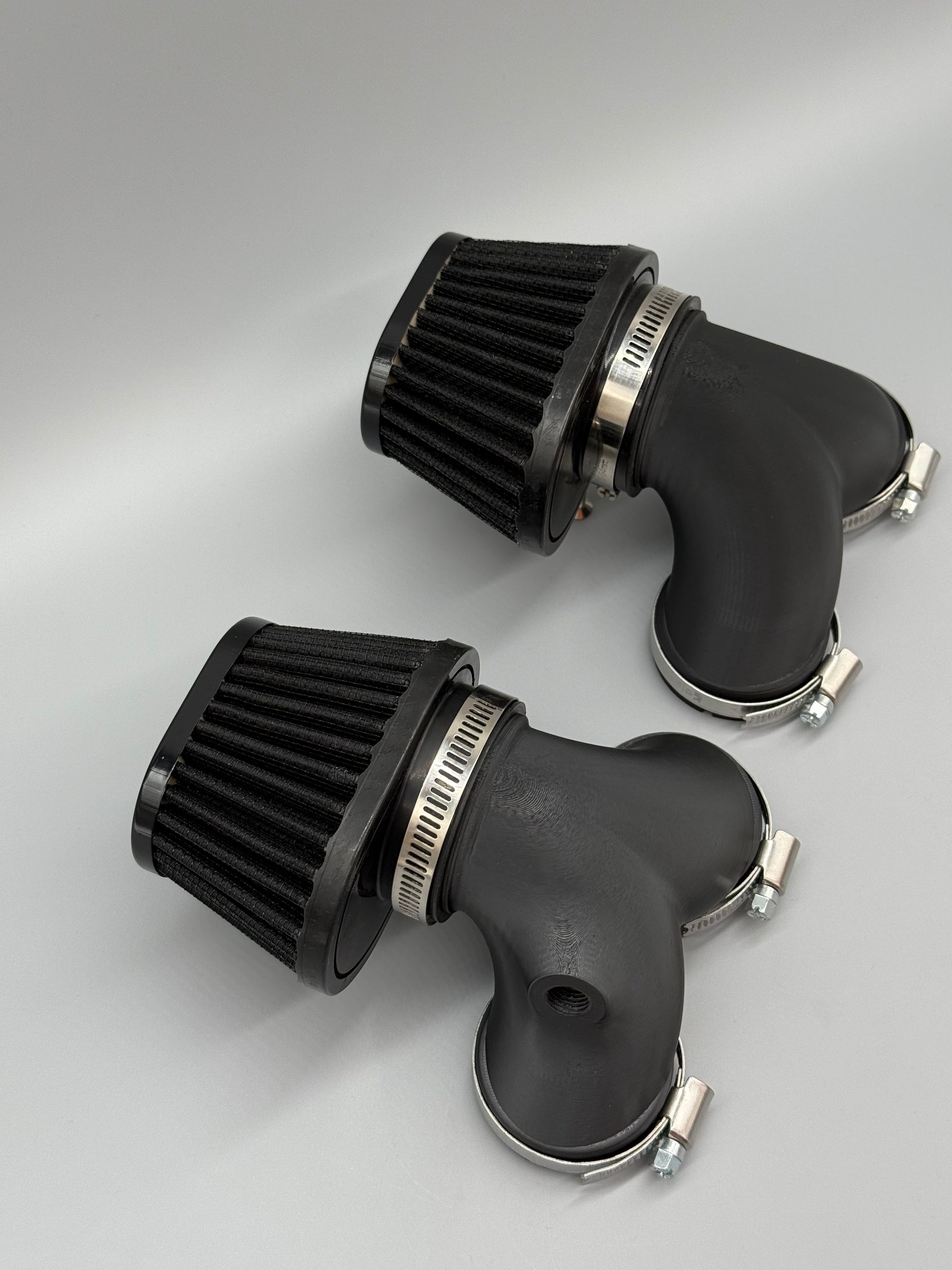 Air Intake Kit K1200 with Black Filters - CCR Custom Cafe Racer