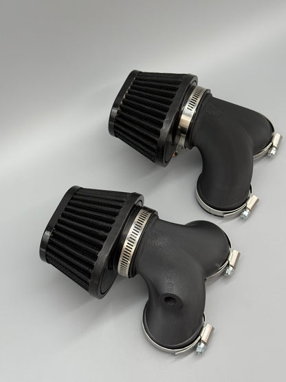 Air Intake Kit K1200 with Black Filters - CCR Custom Cafe Racer