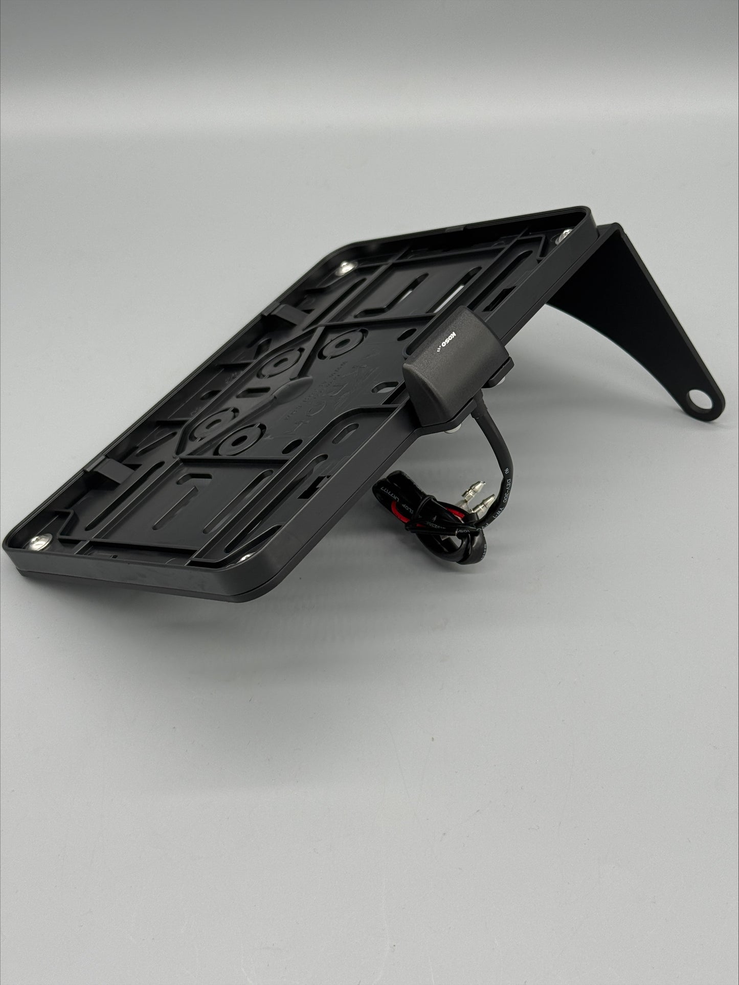 NL License Plate Holder Grafietzwart
